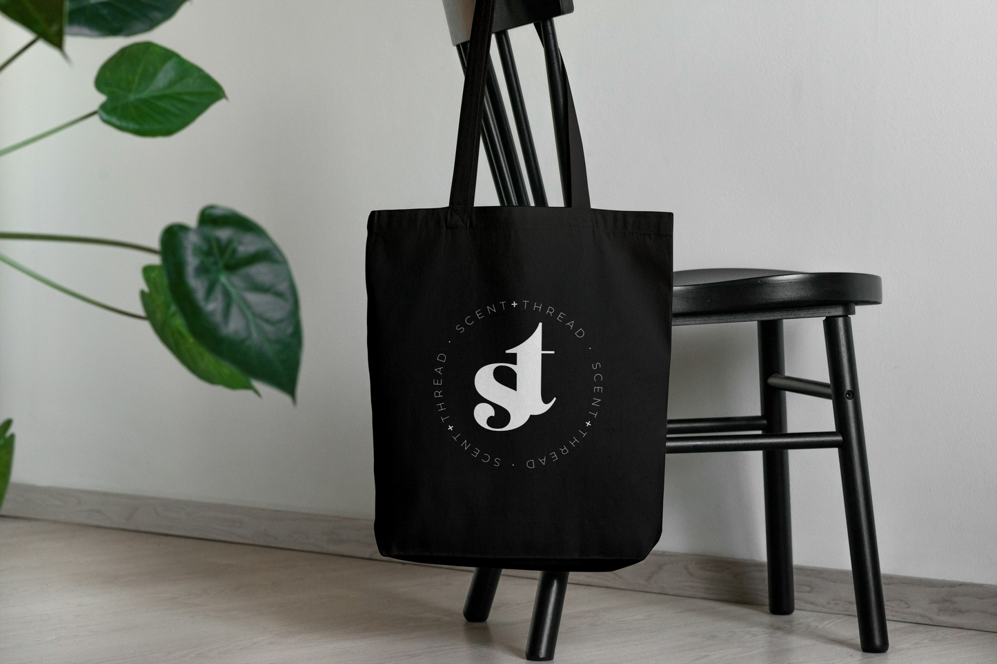 Scent & Thread Circle Logo Tote